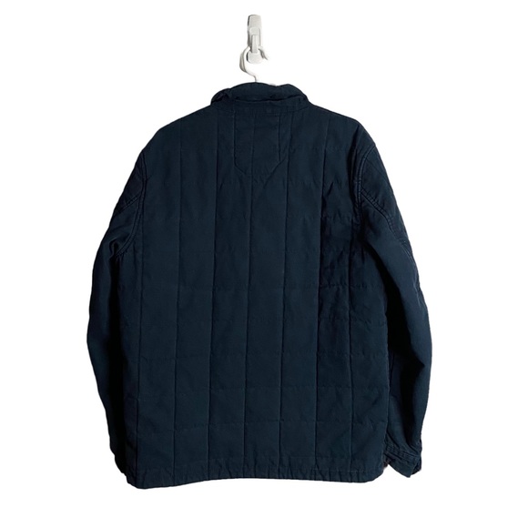 Jack & Jones Men's Blue Lightly Padded Workwear Jacket - Picture 13 of 13